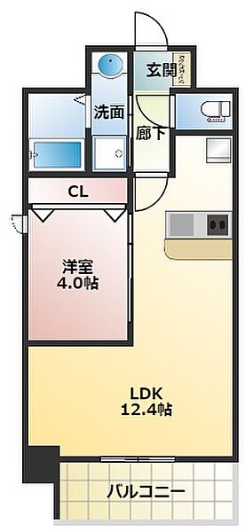 Alivis北梅田 906｜大阪府大阪市北区本庄西2丁目(賃貸マンション1LDK・9階・37.43㎡)の写真 その2