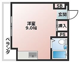 ロータリーマンション中町  ｜ 大阪府門真市中町（賃貸マンション1R・3階・18.90㎡） その2