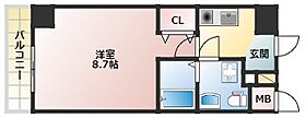 オリエントレジデンス門真  ｜ 大阪府門真市速見町（賃貸マンション1DK・5階・27.22㎡） その2