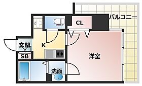 W.O.B.KYOBASHI  ｜ 大阪府大阪市城東区蒲生2丁目（賃貸マンション1K・4階・22.64㎡） その2