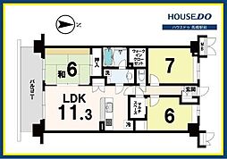 間取図画像 3LDK