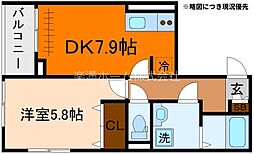 ヒカルサ京都梅津 2階