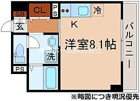 ヴィラ東山本町 307 ｜ 京都府京都市東山区本町４丁目（賃貸マンション1R・3階・24.58㎡） その2