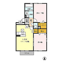 Ｄ’ｇｒａｎｃｅ（ディーグランセ） 301 ｜ 岐阜県本巣郡北方町清水１丁目（賃貸アパート2LDK・3階・56.30㎡） その2