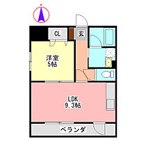 I’s GIFUEKIMAE 302 ｜ 岐阜県岐阜市高野町７丁目（賃貸マンション1LDK・3階・36.16㎡） その2