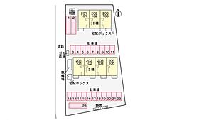 メゾン・ド・ルミエールII 101 ｜ 岐阜県岐阜市粟野西６丁目（賃貸アパート1LDK・1階・47.66㎡） その15