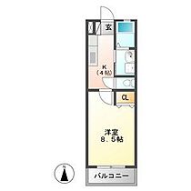 リフュージ 2B ｜ 岐阜県関市大杉（賃貸マンション1K・2階・28.12㎡） その2