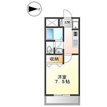 セジュール川部II 202 ｜ 岐阜県岐阜市川部６丁目（賃貸アパート1K・2階・24.75㎡） その2