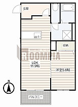 レジデンス北方 101 ｜ 岐阜県本巣郡北方町朝日町２丁目（賃貸マンション1LDK・1階・41.82㎡） その2