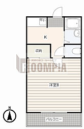 ドエルKM II 3階/3B