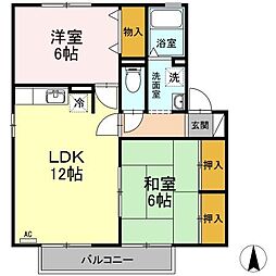 セジュールミキ C棟 2階/208