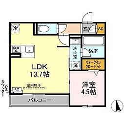 セレスティア鷺山　EAST 3階/301