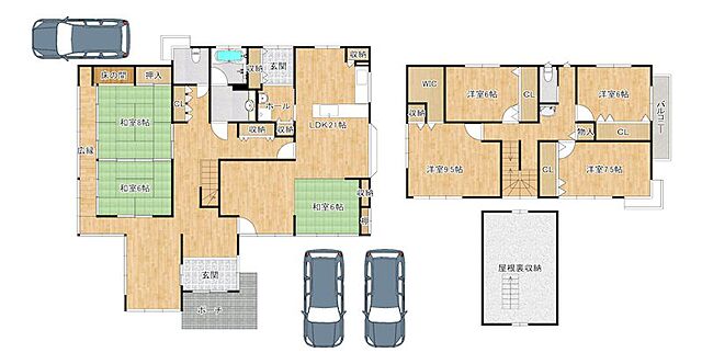 間取り 彦根市大藪町