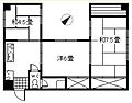 たけマンション3階4.0万円