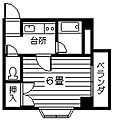 ルクール下荒田3階3.5万円