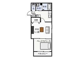 ステラ武 2Kの間取図画像