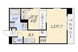 LaBellaVita 1LDKの間取図画像
