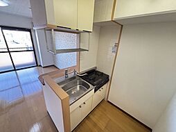 小松原レジデンス 0808 8階ワンルームのリビング/ダイニング