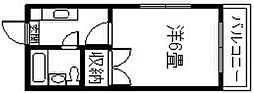 ESマンション 1Kの間取図画像