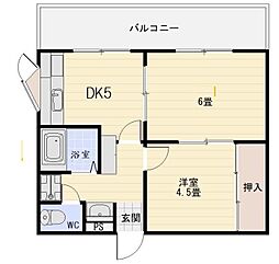 間取図画像 2DK