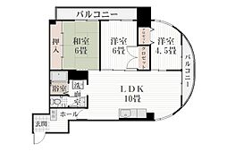 パステルイン南郡元 3LDKの間取図画像