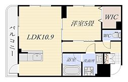 BurgundyApt. 1LDKの間取図画像