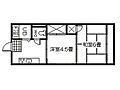 下坊マンション3階3.4万円