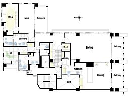 間取図画像 2SLDK