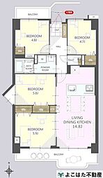 間取図画像 4LDK