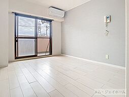 サンタウン竹鼻　A 215 2階1Kのリビング/ダイニング