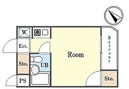 間取図画像 ワンルーム