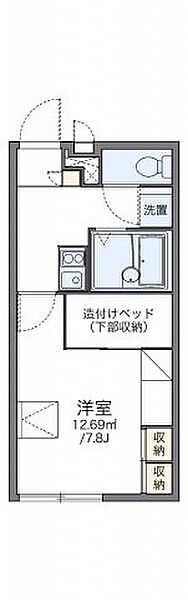 レオパレスＯｐｔｉｍ安満 110｜大阪府高槻市安満西の町(賃貸アパート1K・1階・21.81㎡)の写真 その2