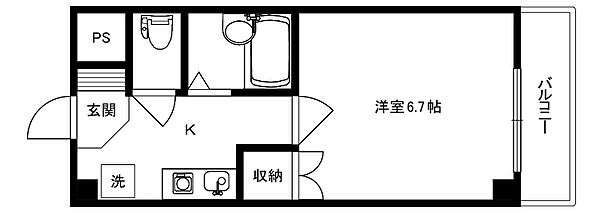 アネックス川端 201｜大阪府高槻市庄所町(賃貸マンション1K・2階・21.00㎡)の写真 その2