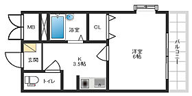 カワセマンション 201 ｜ 大阪府高槻市奈佐原元町33-18（賃貸マンション1K・2階・23.24㎡） その2