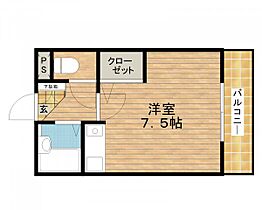 高槻クリスタルビル 503 ｜ 大阪府高槻市北園町12-18（賃貸マンション1R・5階・25.00㎡） その2