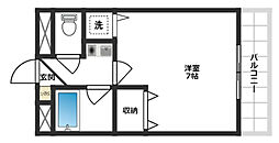 シャトーボヌゥール郡家本町 2階