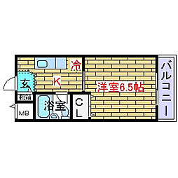 シャトレ富田 1階