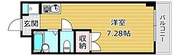アゼリア2号館 ワンルームの間取図画像
