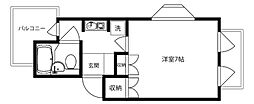 アーサー弐番館 2階/201