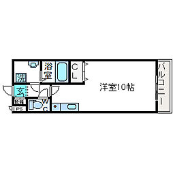 ベルファ古曽部 3階