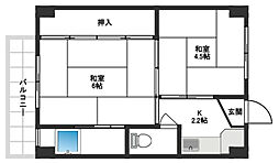 ビレッジハウス西町4号棟 3階/312