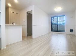 近江鉄道近江本線 水口駅 徒歩24分の賃貸アパート 2階2LDKのリビング/ダイニング