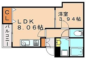 Selene熊西  ｜ 福岡県北九州市八幡西区熊西1丁目（賃貸アパート1LDK・2階・30.64㎡） その2