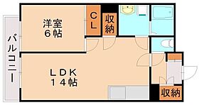 福岡県北九州市八幡西区皇后崎町（賃貸マンション1LDK・8階・38.60㎡） その2