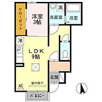 ウィステリアフィールド  ｜ 福岡県北九州市若松区宮丸2丁目（賃貸アパート1LDK・1階・33.02㎡） その2