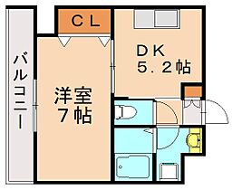 グレイシス浅川I  ｜ 福岡県北九州市八幡西区浅川1丁目（賃貸マンション1DK・4階・33.00㎡） その2