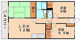 ANビル  ｜ 福岡県北九州市八幡西区光貞台1丁目（賃貸マンション3LDK・4階・71.38㎡） その2