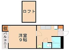 福岡県遠賀郡岡垣町海老津駅南2丁目（賃貸アパート1DK・2階・29.82㎡） その2