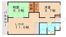 レイクランドI  ｜ 福岡県北九州市八幡西区樋口町（賃貸マンション2LDK・3階・51.00㎡） その2