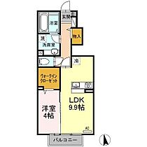 フォンテーヌ  ｜ 福岡県中間市岩瀬西町（賃貸アパート1LDK・1階・41.01㎡） その2